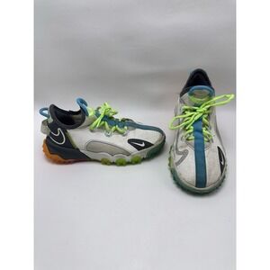 Nike Future Field Cleats Boy's Size 2Y Hyper Yellow Sail Sonic Gray DJ6949-101